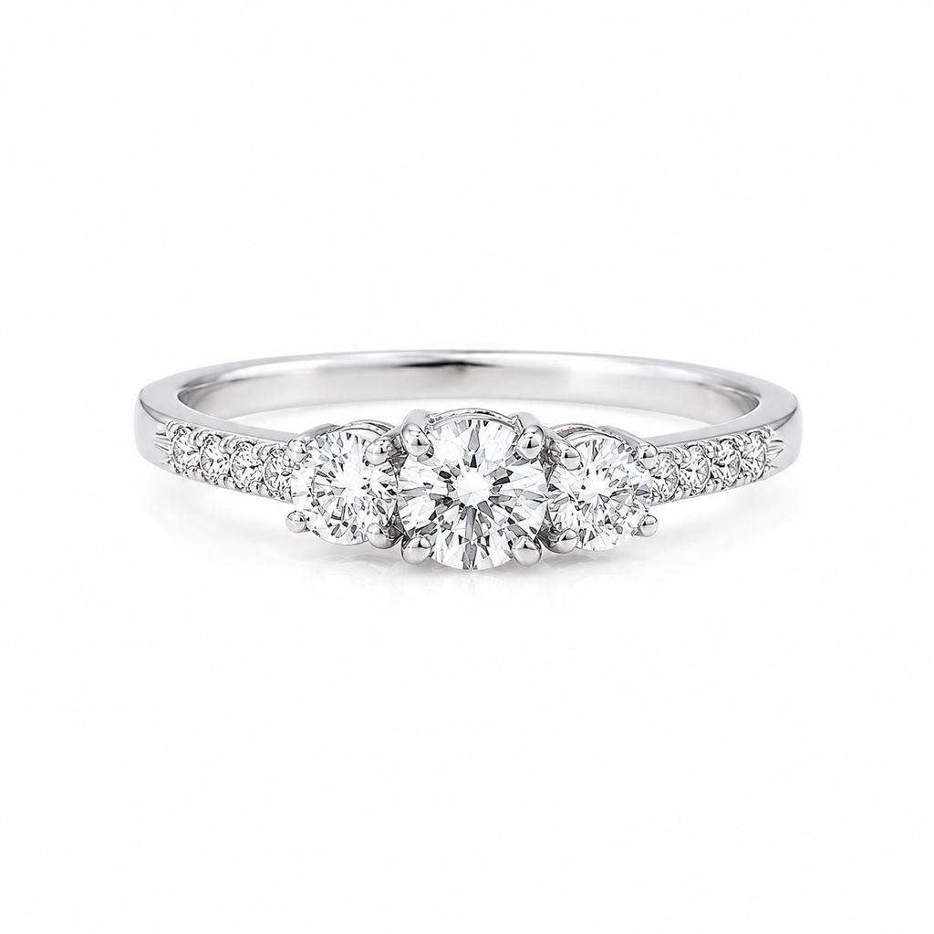 Anillo Trillizo Diamante