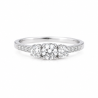 Anillo Trillizo Diamante