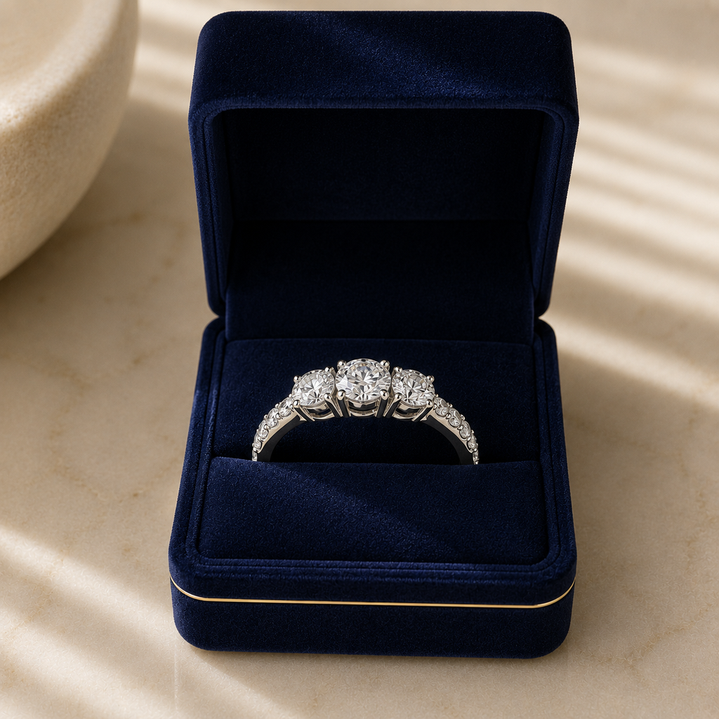 Anillo Trillizo Diamante