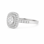 Anillo Halo Doble