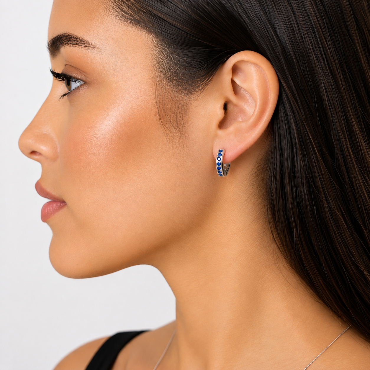Aros Zafiro Zircon Silver