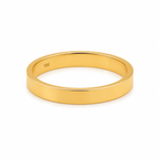 Argollas Matrimonio Planas- Oro Dorado