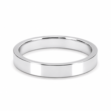 Cargar imagen en el visor de la galería, Argollas Matrimonio Planas- Oro Blanco
