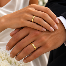 Cargar imagen en el visor de la galería, Argollas Matrimonio Planas-Oro Amarillo
