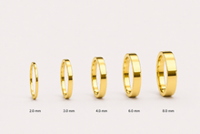 Cargar imagen en el visor de la galería, Argollas Matrimonio Planas-Oro Amarillo
