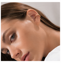 Cargar imagen en el visor de la galería, Aros Earcuff Gold Circular
