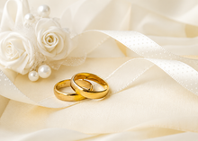 Cargar imagen en el visor de la galería, Argollas Matrimonio Inglés - Oro Amarillo Diamante
