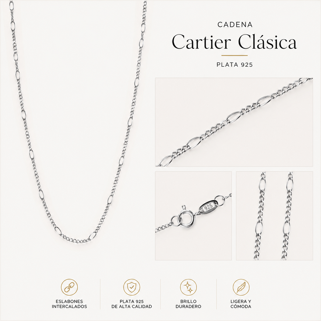 Cadena Cartier Clásica