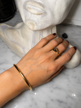 Cargar imagen en el visor de la galería, Anillo Silver Gold Plated Circón Ajustable
