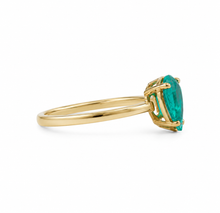 Cargar imagen en el visor de la galería, Anillo Esmeralda Gold
