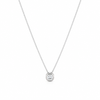 Collar Silver Punto Luz Topo