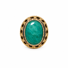 Cargar imagen en el visor de la galería, Anillo Plata Piedra Esmeralda
