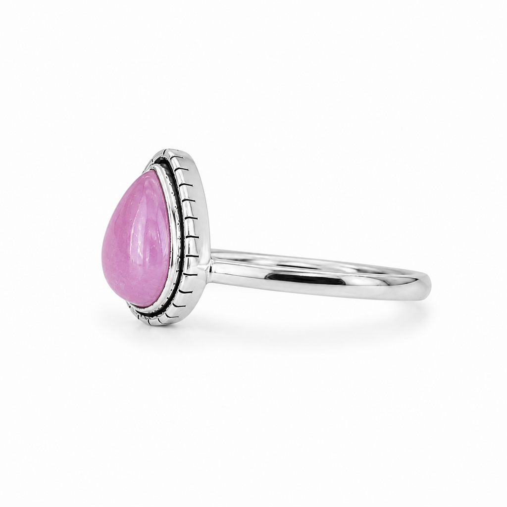 Anillo Cuarzo Rosado