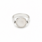 Anillo Turquesa-Cuarzo Reversible