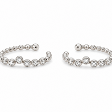 Cargar imagen en el visor de la galería, Aros Earcuff Silver Circón
