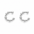 Aros Earcuff Silver Circulos