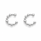 Aros Earcuff Silver Circulos