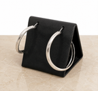 Argollas Plata Anchas M
