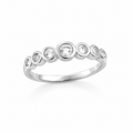 Anillo Princess Plata Circón