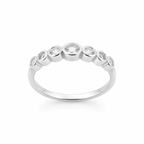 Anillo Princess Plata Circón