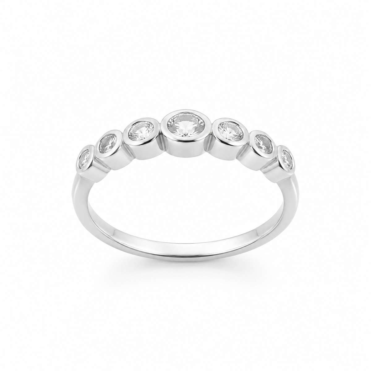 Anillo Princess Plata Circón