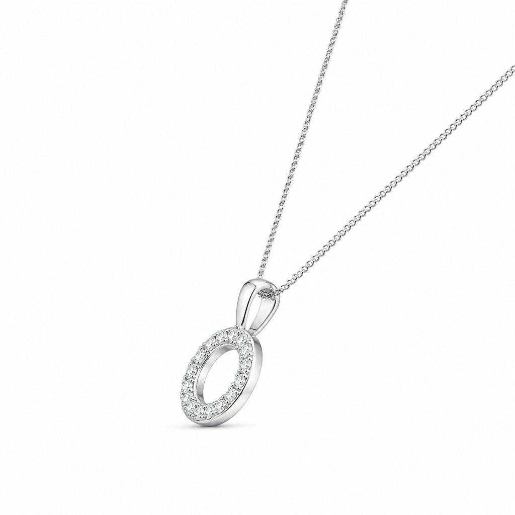 Collar Halo de Luz Plata