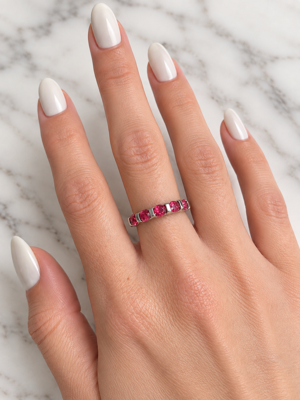 Anillo Circonia Red Love