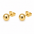 Aros Bolitas Oro