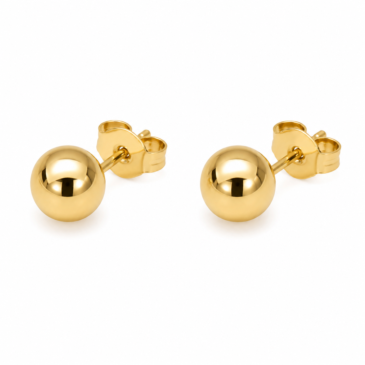 Aros Bolitas Oro