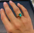 Anillo Esmeralda Gold