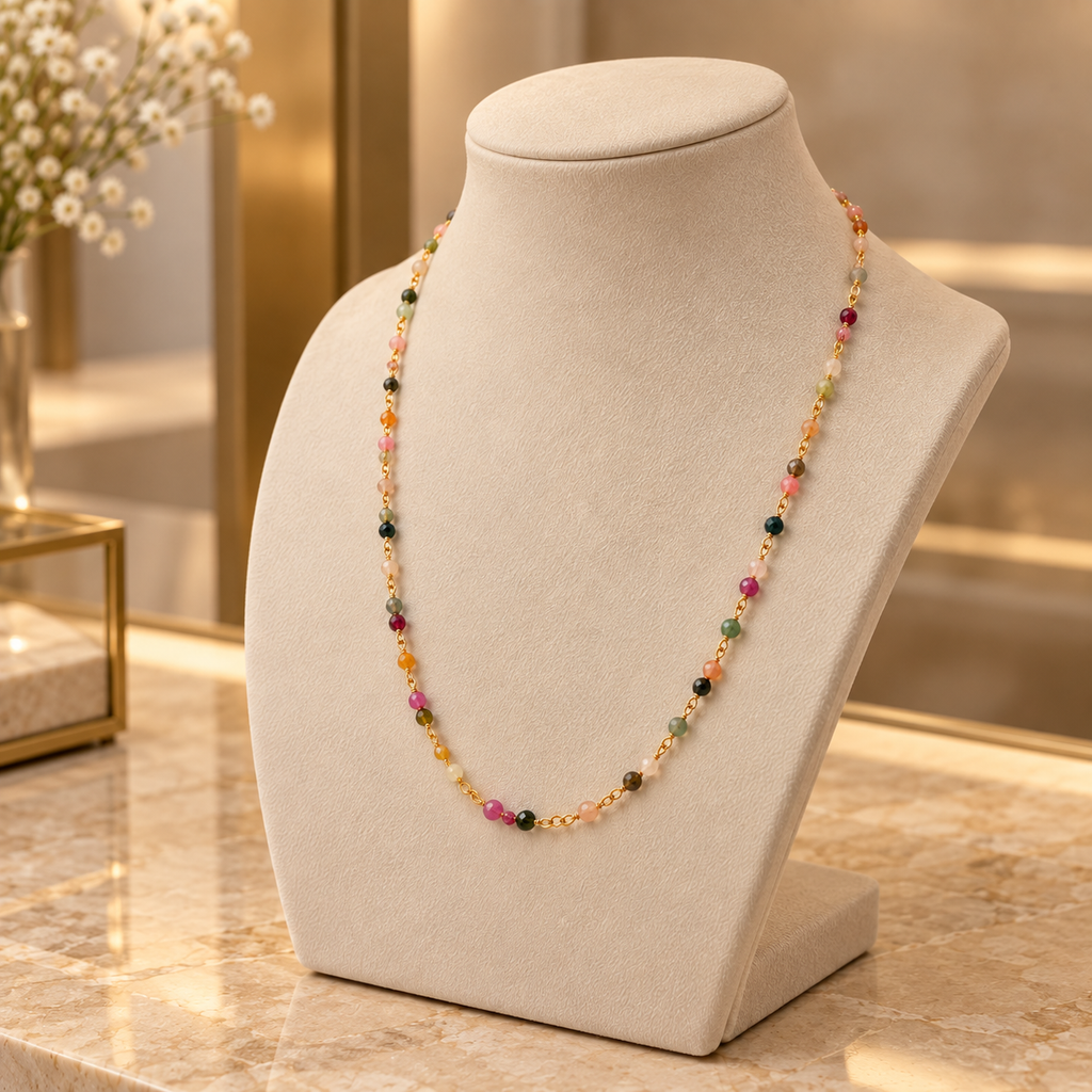 Collar Rainbow Gems