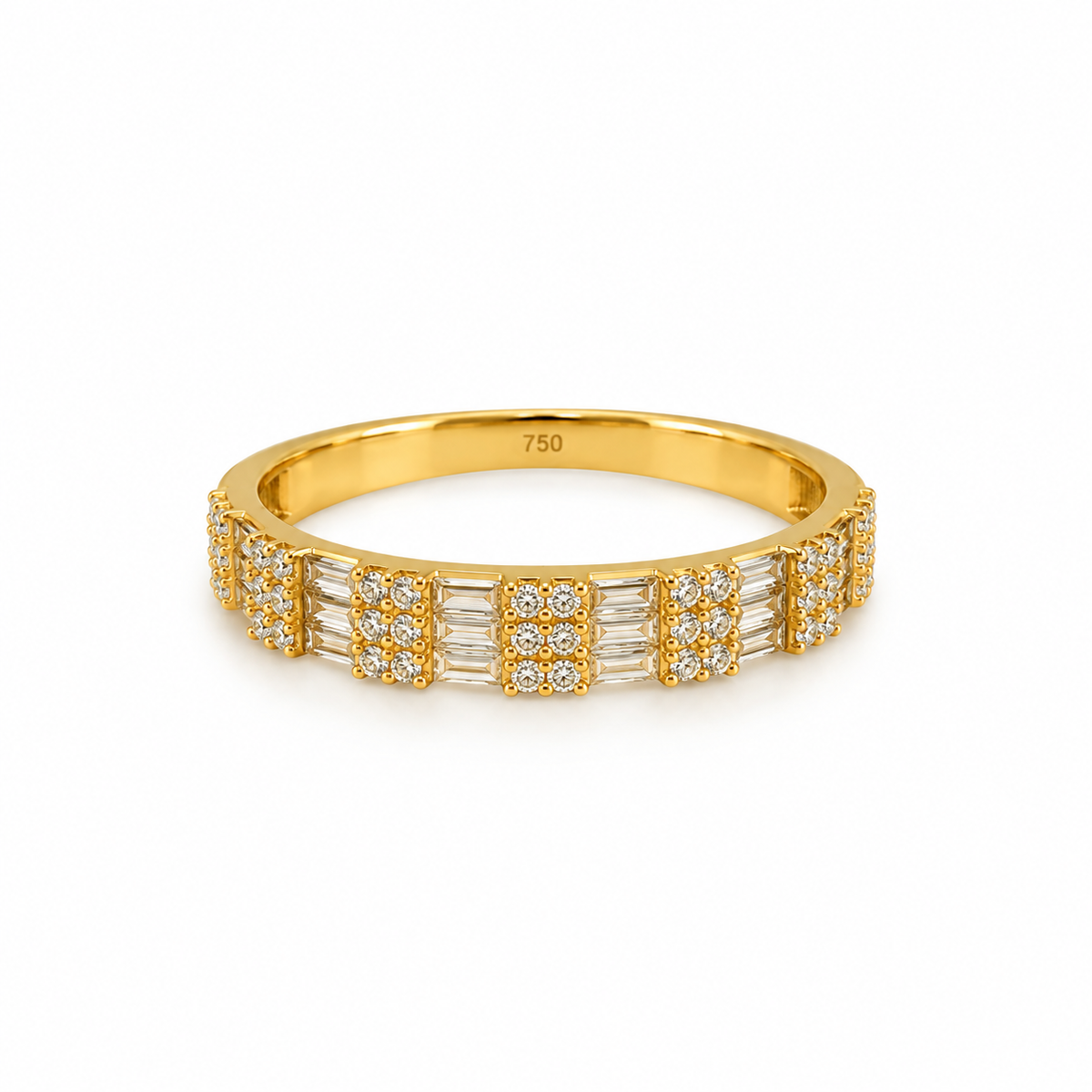Anillo Cintillo Éclat