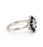 Anillo Black Flower