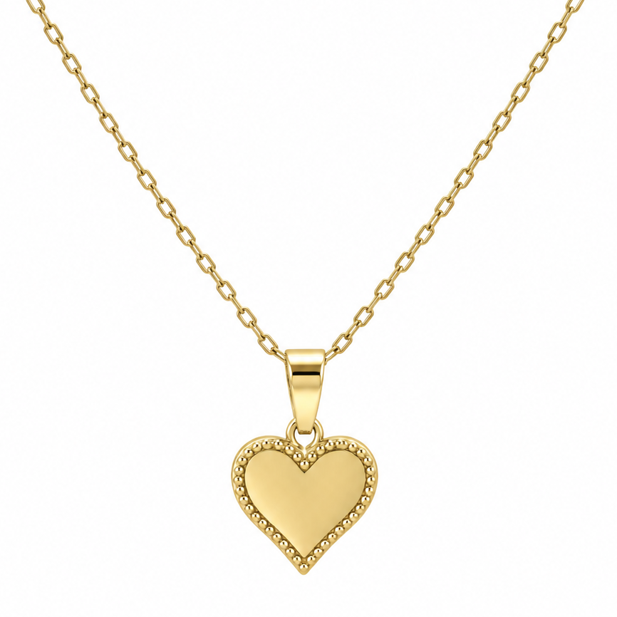 Collar Heart Gold 18K
