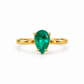 Anillo Esmeralda Gold