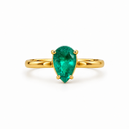 Anillo Esmeralda Gold