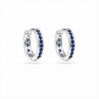 Aros Zafiro Zircon Silver