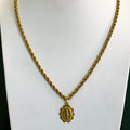 Collar Virgen de los rayos