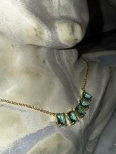 Cargar imagen en el visor de la galería, Collar Turquesa Gold Plated
