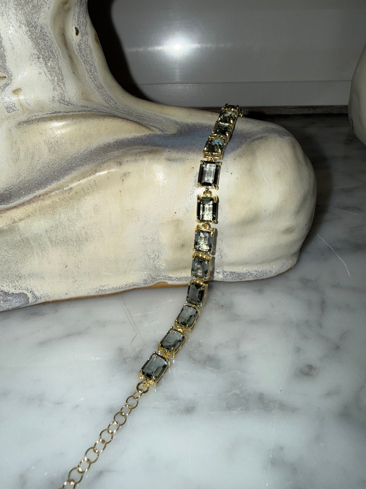 Pulsera Plata Oro Piedra Turquesa