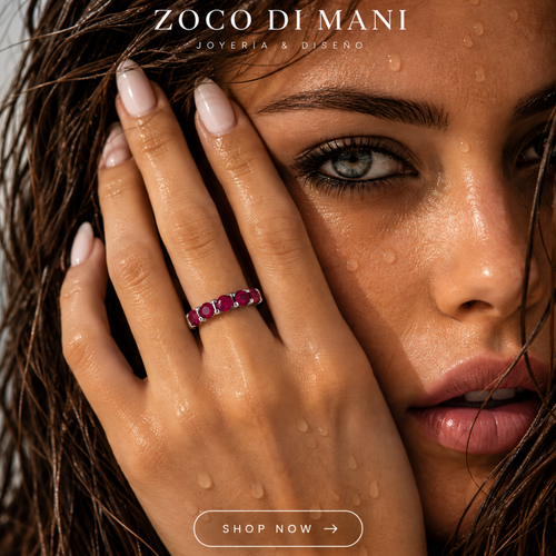 Anillo Circonia Red Love