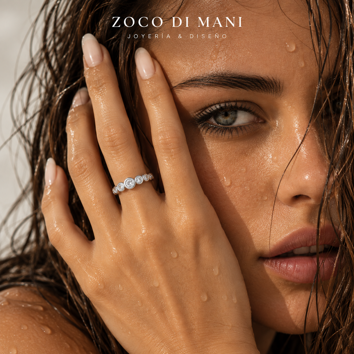 Anillo Princess Plata Circón