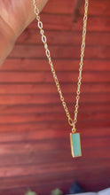 Cargar y reproducir el video en el visor de la galería, Collar Silver Gold Turquesa
