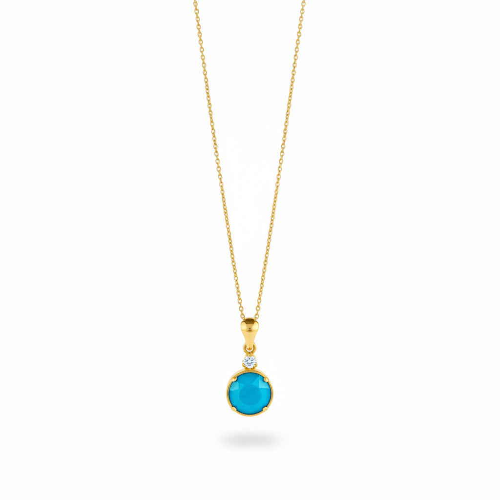 Collar Turquesa Griega