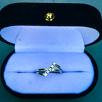 Anillo Cubos Diamantes